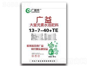 大量元素水溶肥料13-7-40+TE-廣益農(nóng)-廣益生物